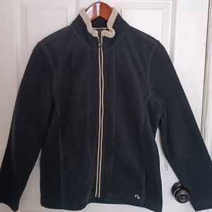 Lady Hathaway Small Black zip up jumper sweater